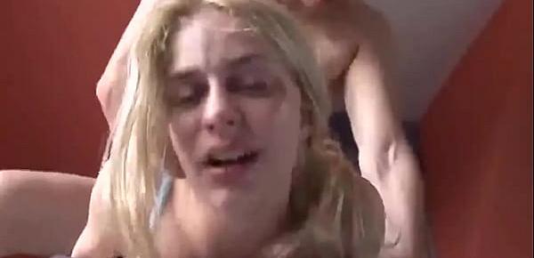  Blond Chick In Anal Pain